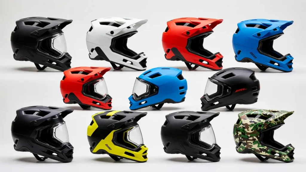 Best full face mountain bike helmets comparison 2026