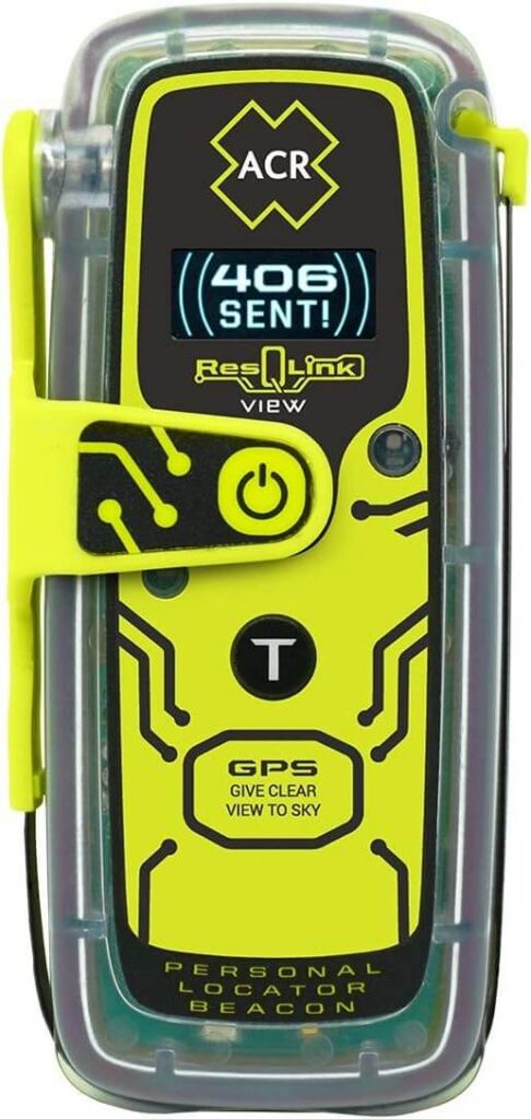 backcountry GPS device - ACR ResQLink view