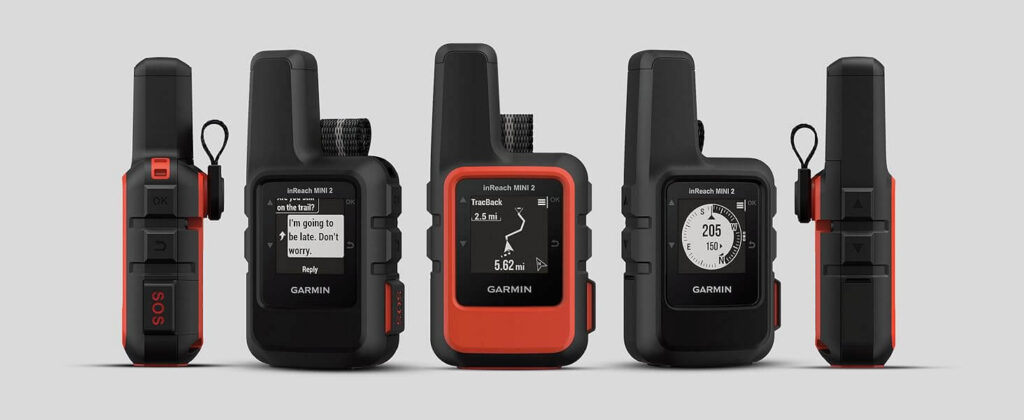 backcountry GPS device - Garmin inReach Mini 2