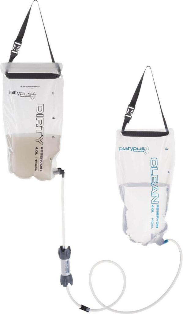 backcountry water filter - Platypus GravityWorks