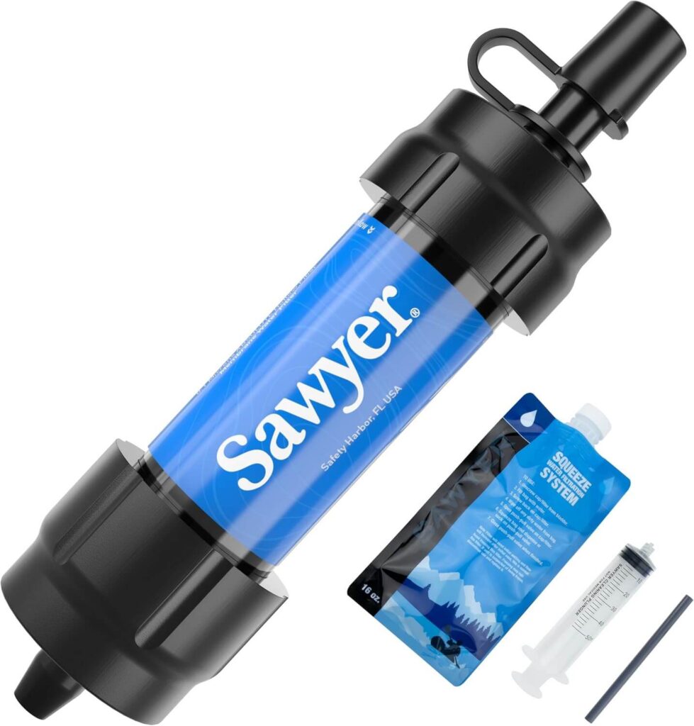 backcountry water filter - Sawyer Mini