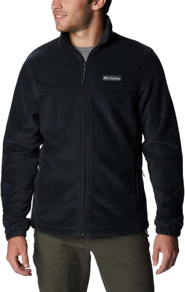 fleece midlayer for hiking - Columbia Steens Mountain Full Zip 2.0