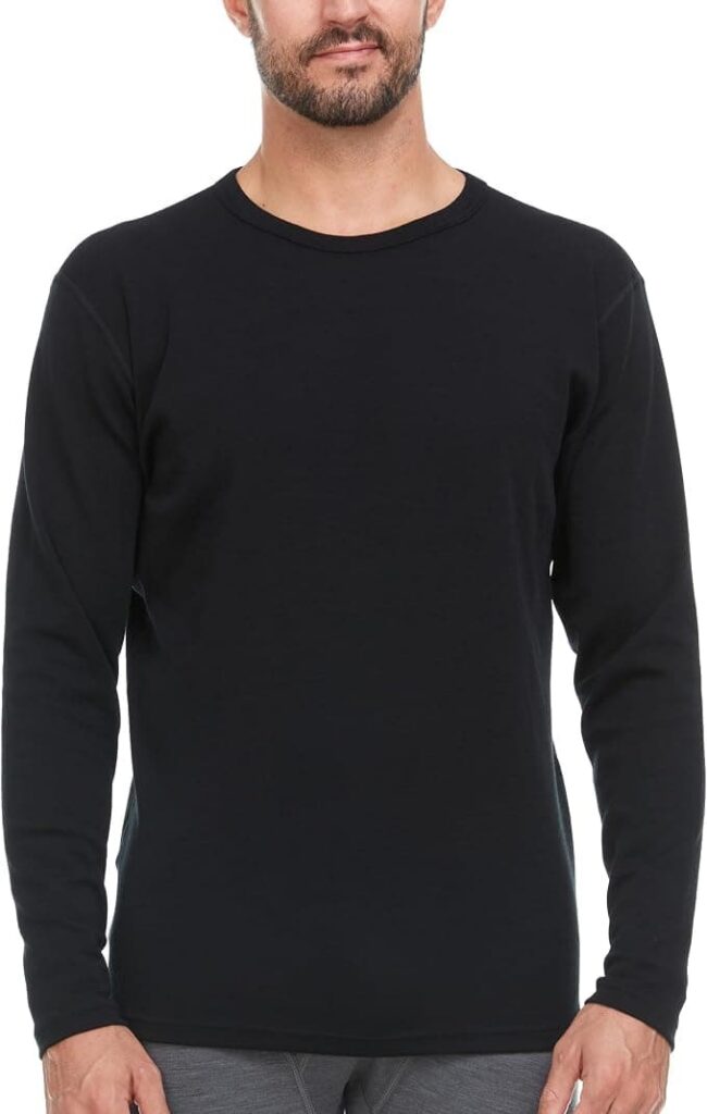 hiking base layer for cold weather - Minus33 Chocorua Midweight Crew