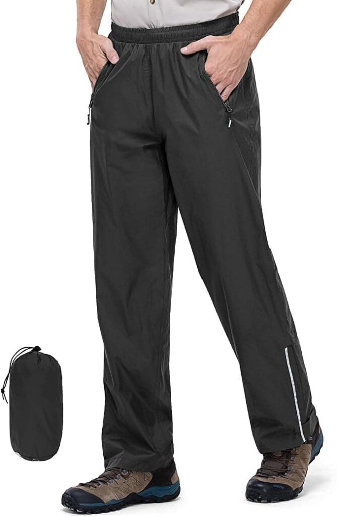 hiking rain pants - Outdoor Ventures Men's Rain Pants